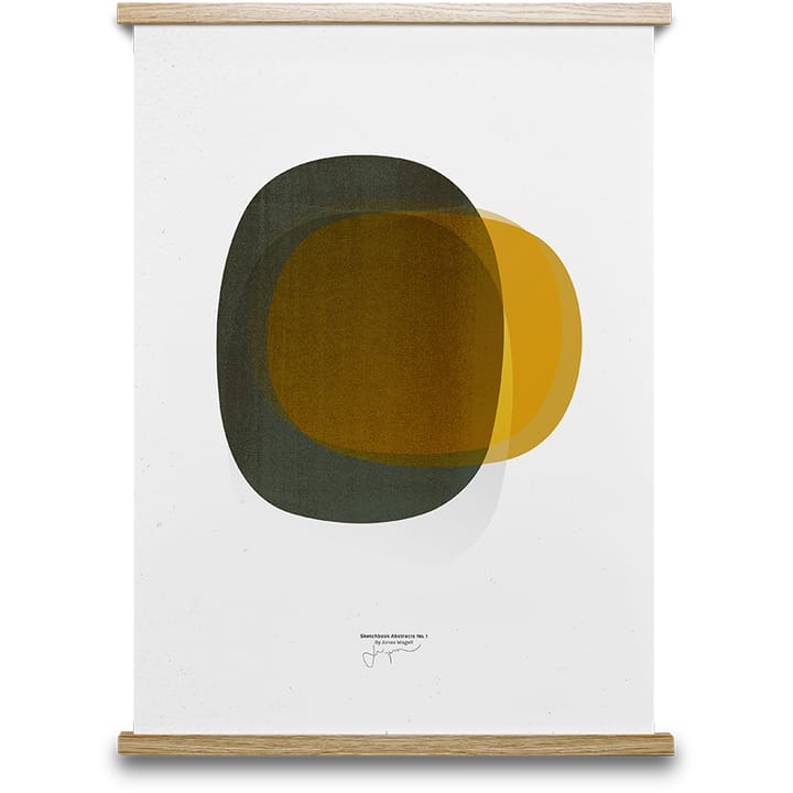 Sketchbook Abstract 01 plakat, 50x70 cm Paper Collective