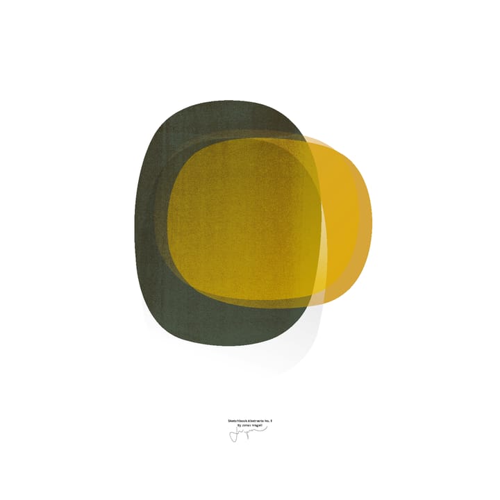 Sketchbook Abstract 01 plakat, 50x70 cm Paper Collective