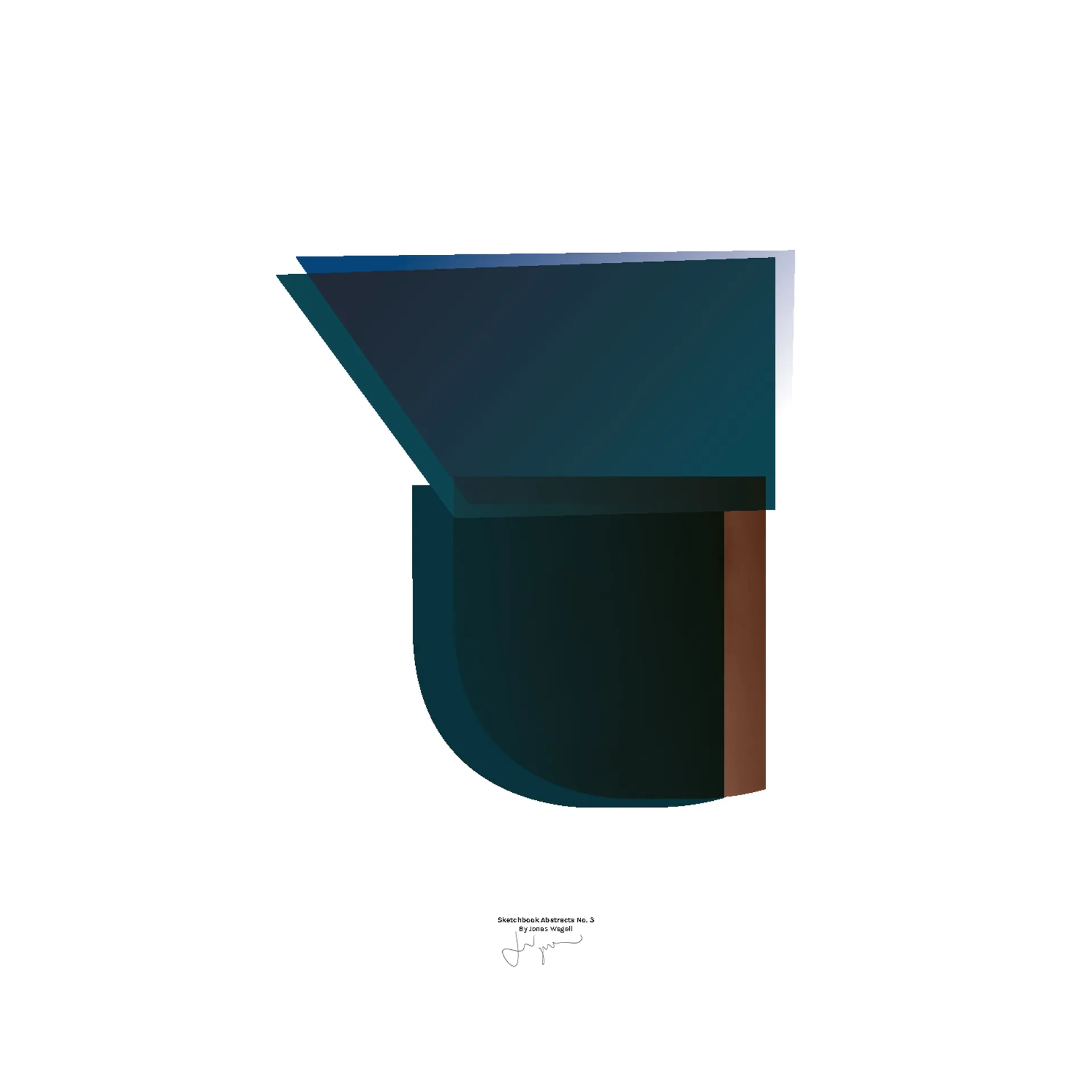 Sketchbook Abstract 03 plakat, 30x40 cm Paper Collective