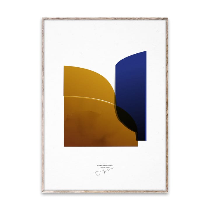 Sketchbook Abstract 04 plakat - 50x70 cm - Paper Collective