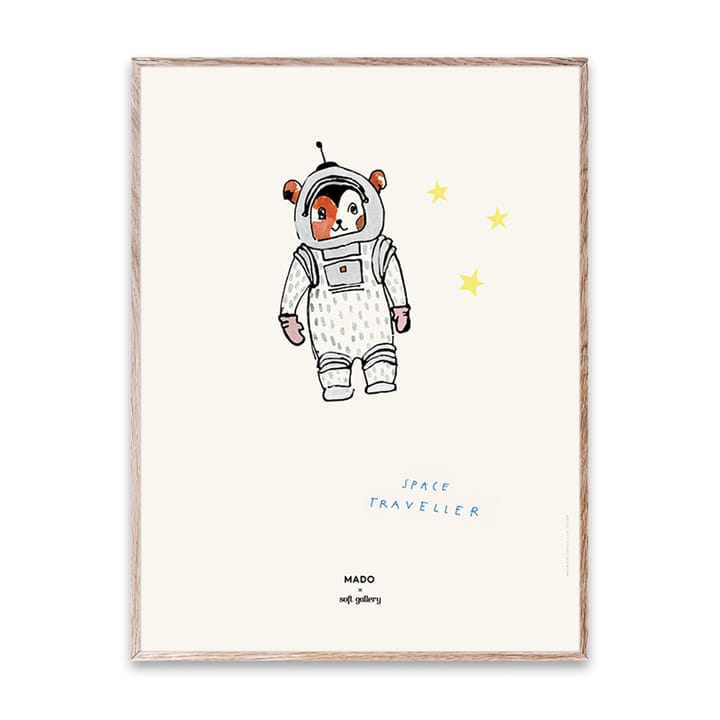 Space Traveller plakat - 30x40 cm - Paper Collective