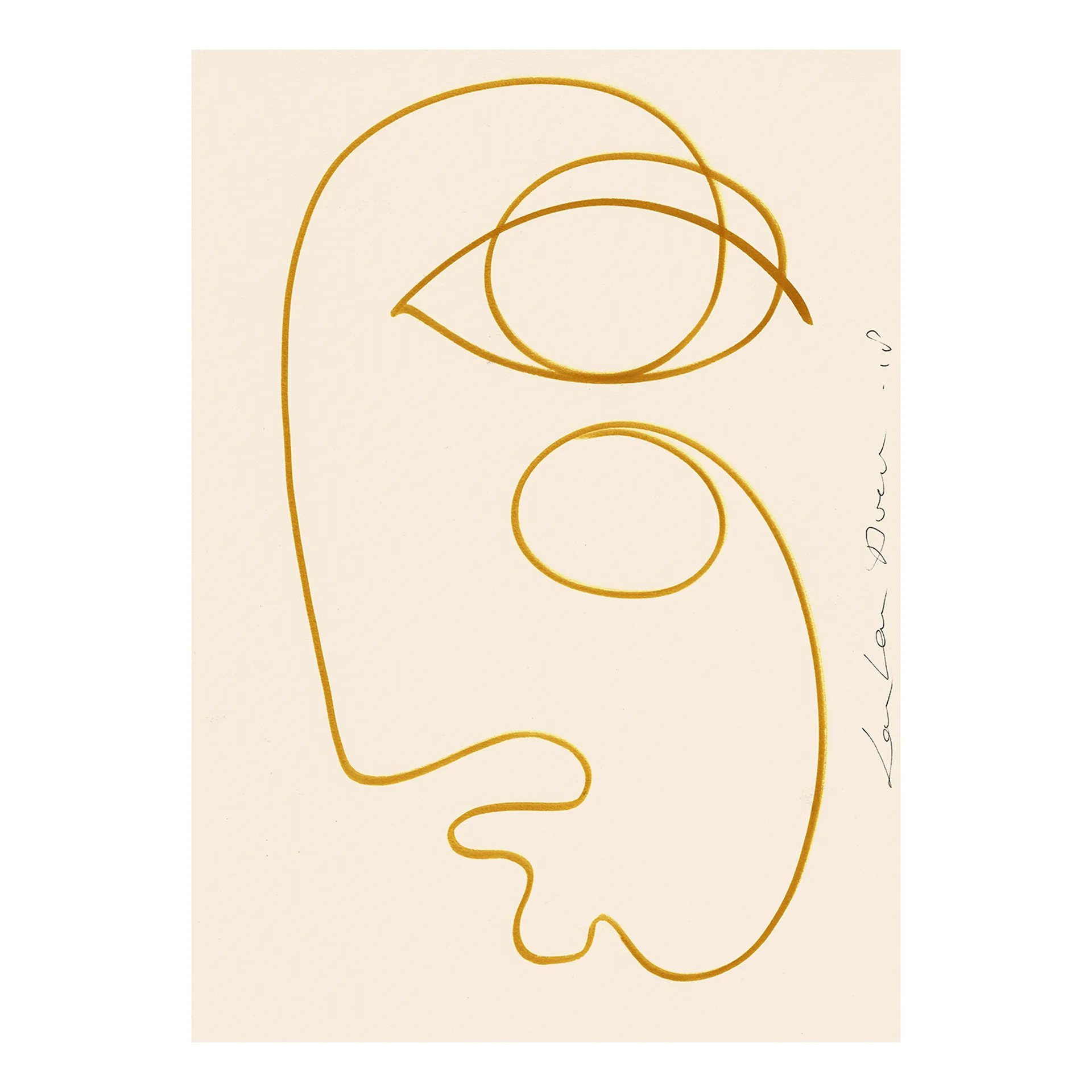 Sunkissed plakat, 50x70 cm Paper Collective