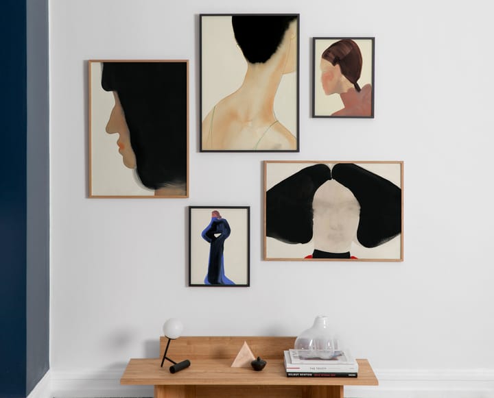The Black Hair plakat - 30x40 cm - Paper Collective