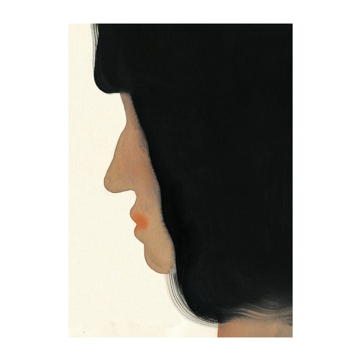 The Black Hair plakat - 50x70 cm - Paper Collective