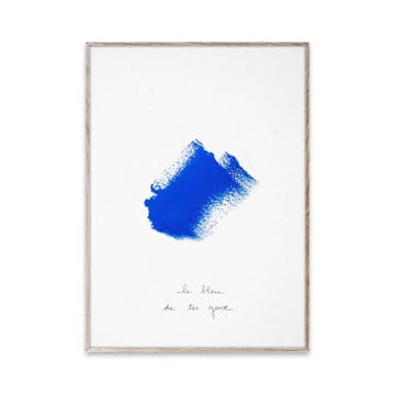 The Bleu III plakat - 30x40 cm - Paper Collective
