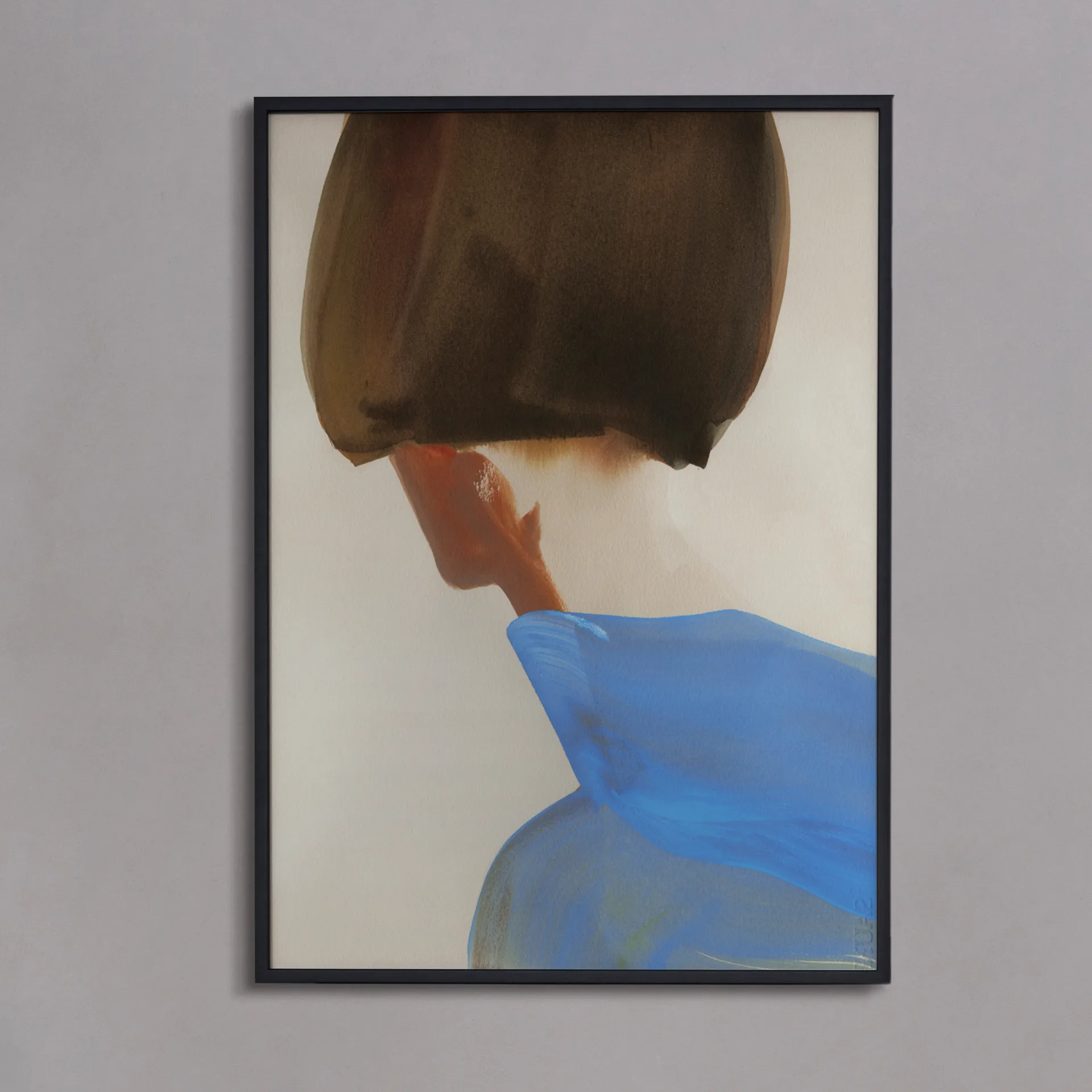 The Blue Cape plakat, 50x70 cm Paper Collective