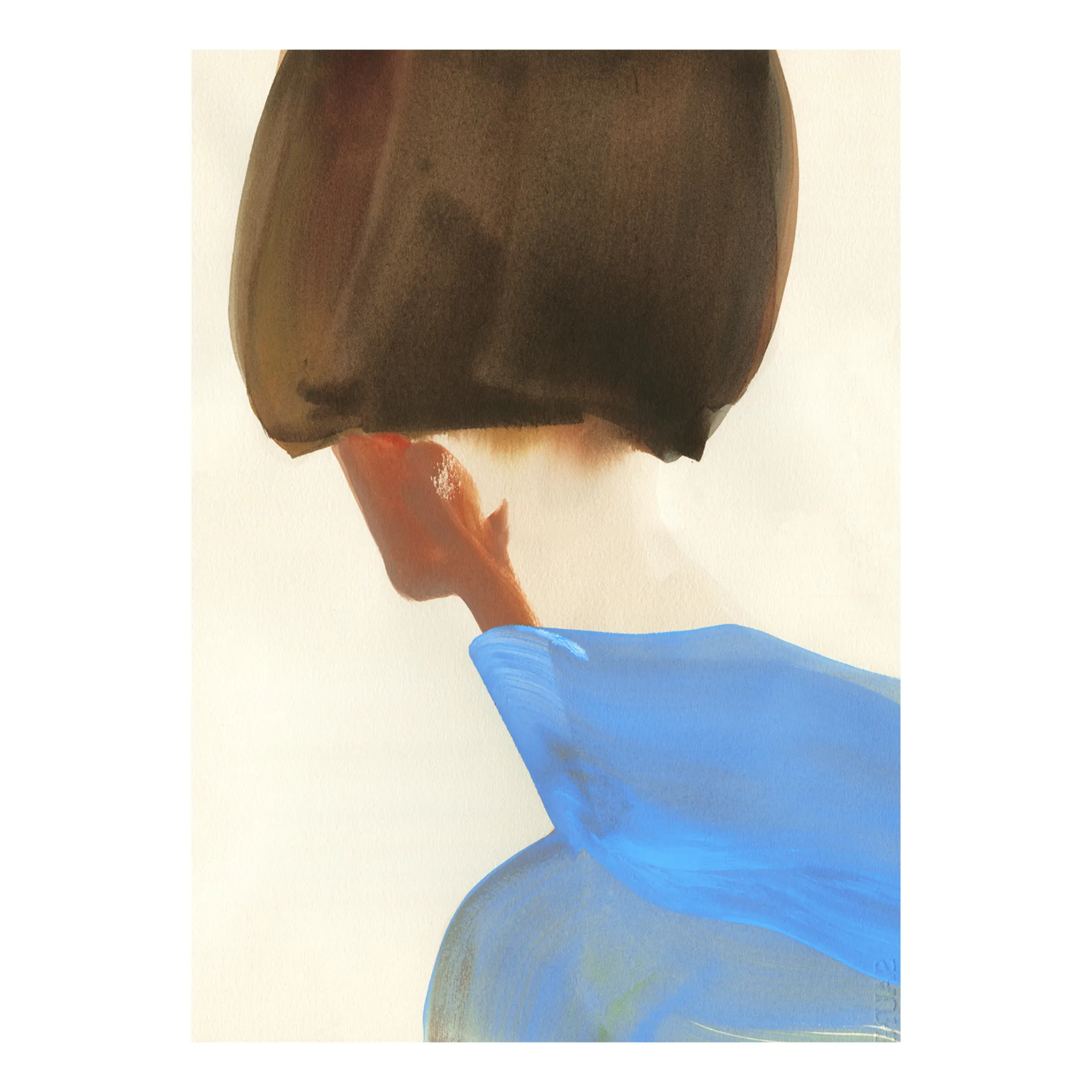 The Blue Cape plakat, 50x70 cm Paper Collective