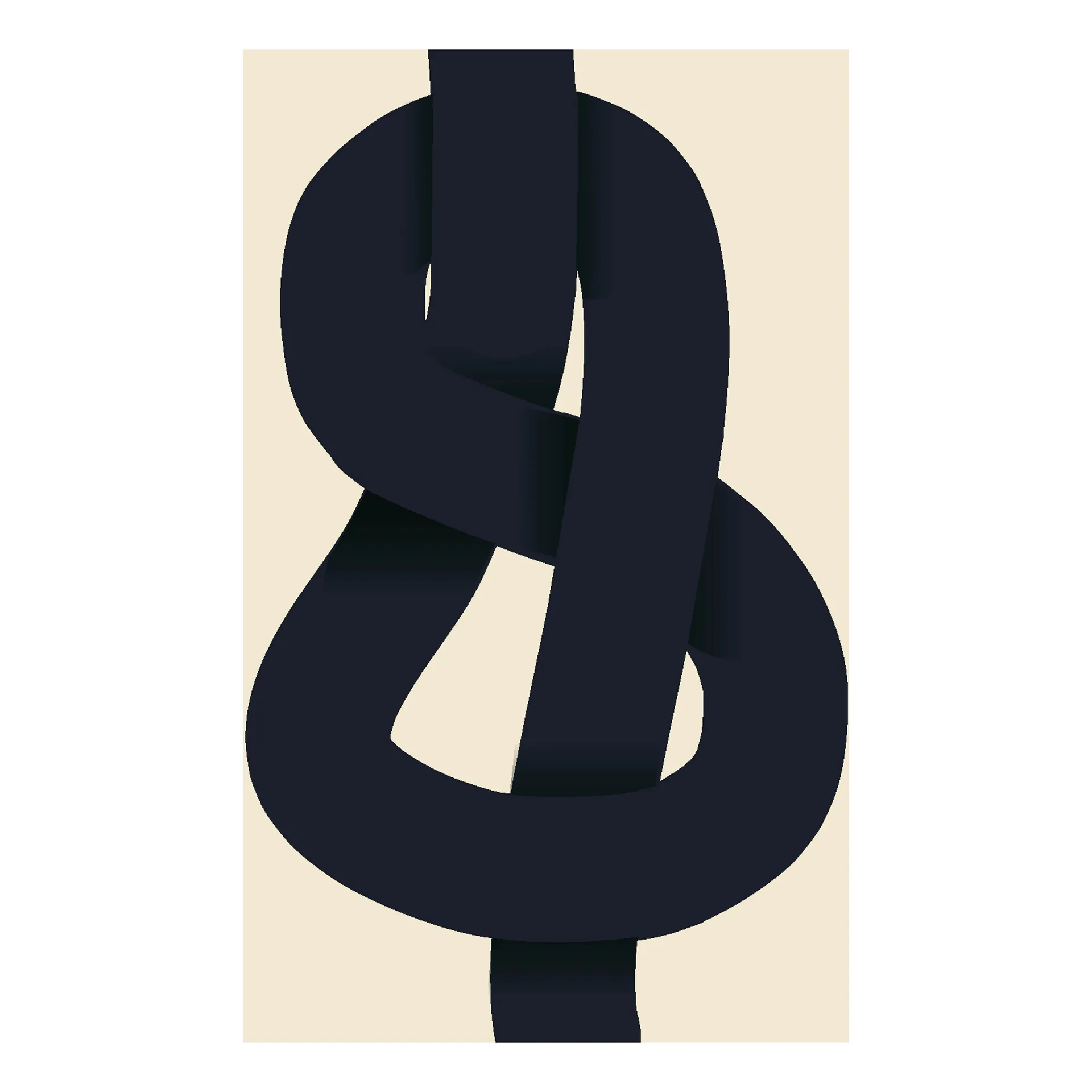 The Knot plakat, 50x70 cm Paper Collective