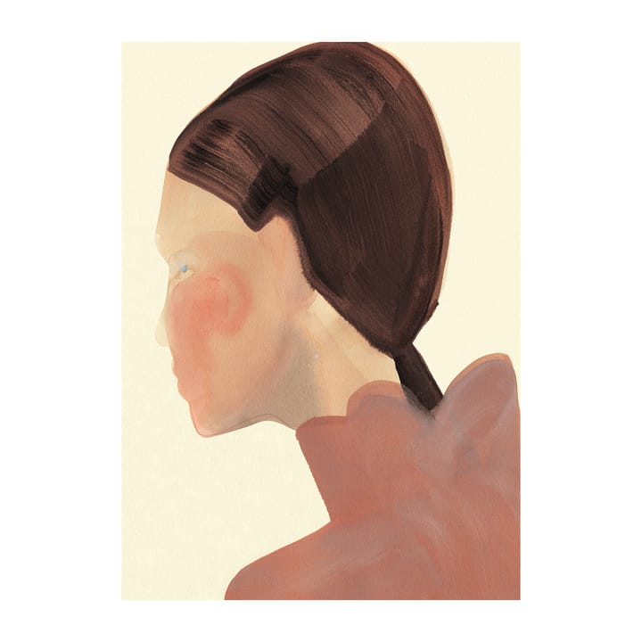 The Ponytail plakat - 50x70 cm - Paper Collective