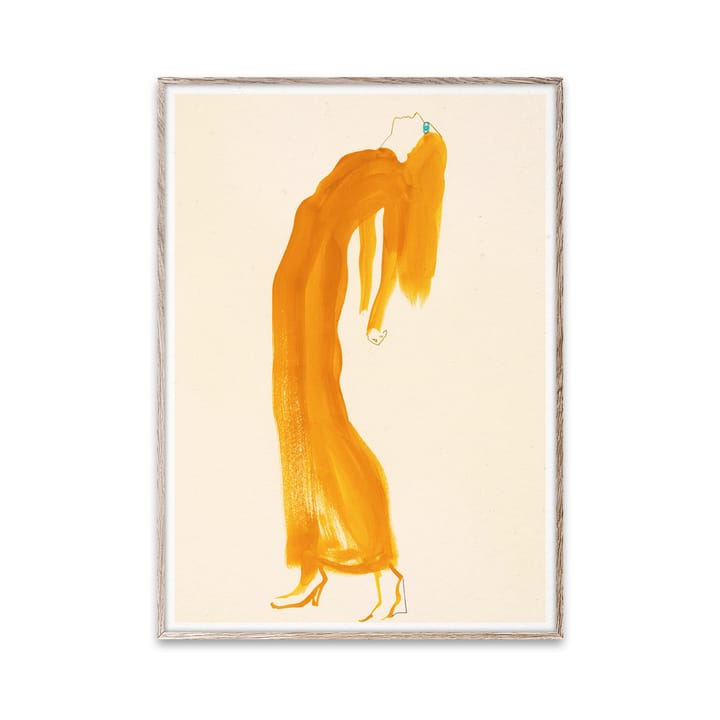 The Saffron Dress plakat - 30x40 cm - Paper Collective