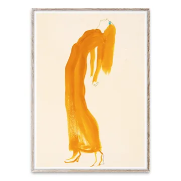 The Saffron Dress plakat - 50x70 cm - Paper Collective