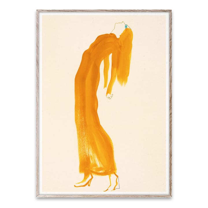 The Saffron Dress plakat - 50x70 cm - Paper Collective