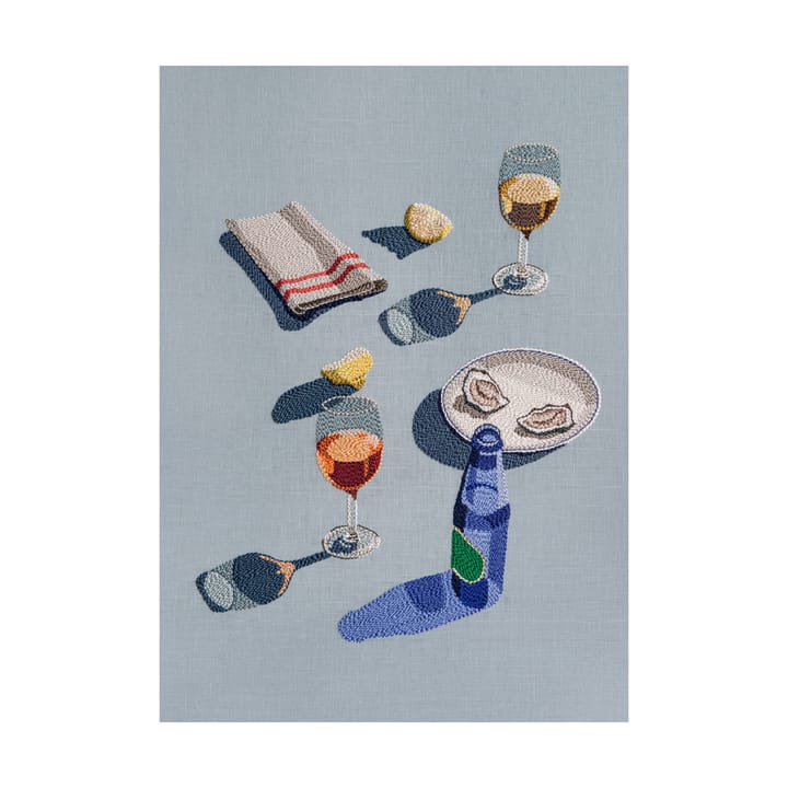 The World is your Oyster plakat - 50x70 cm - Paper Collective
