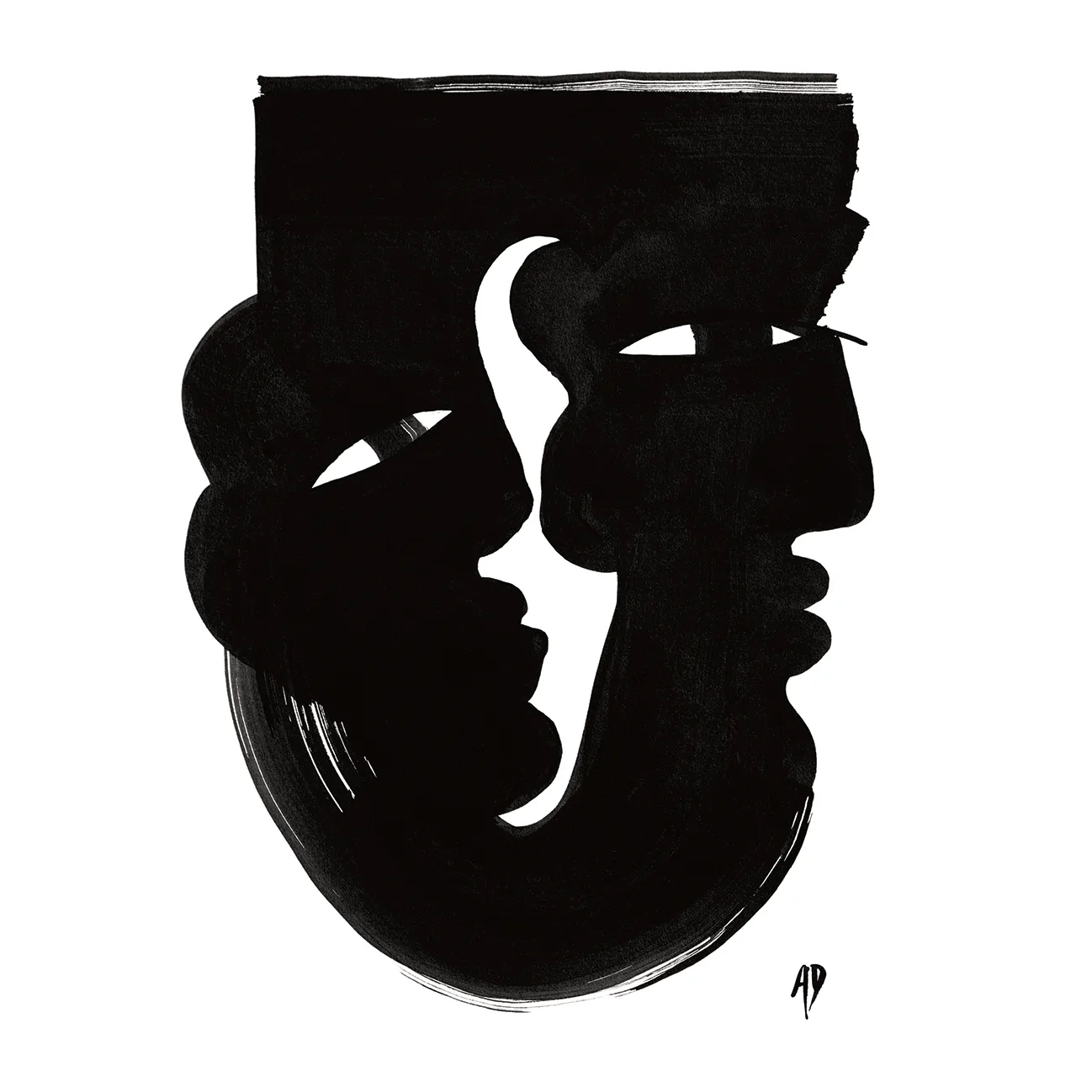 Totem 01 plakat, 30x40 cm Paper Collective