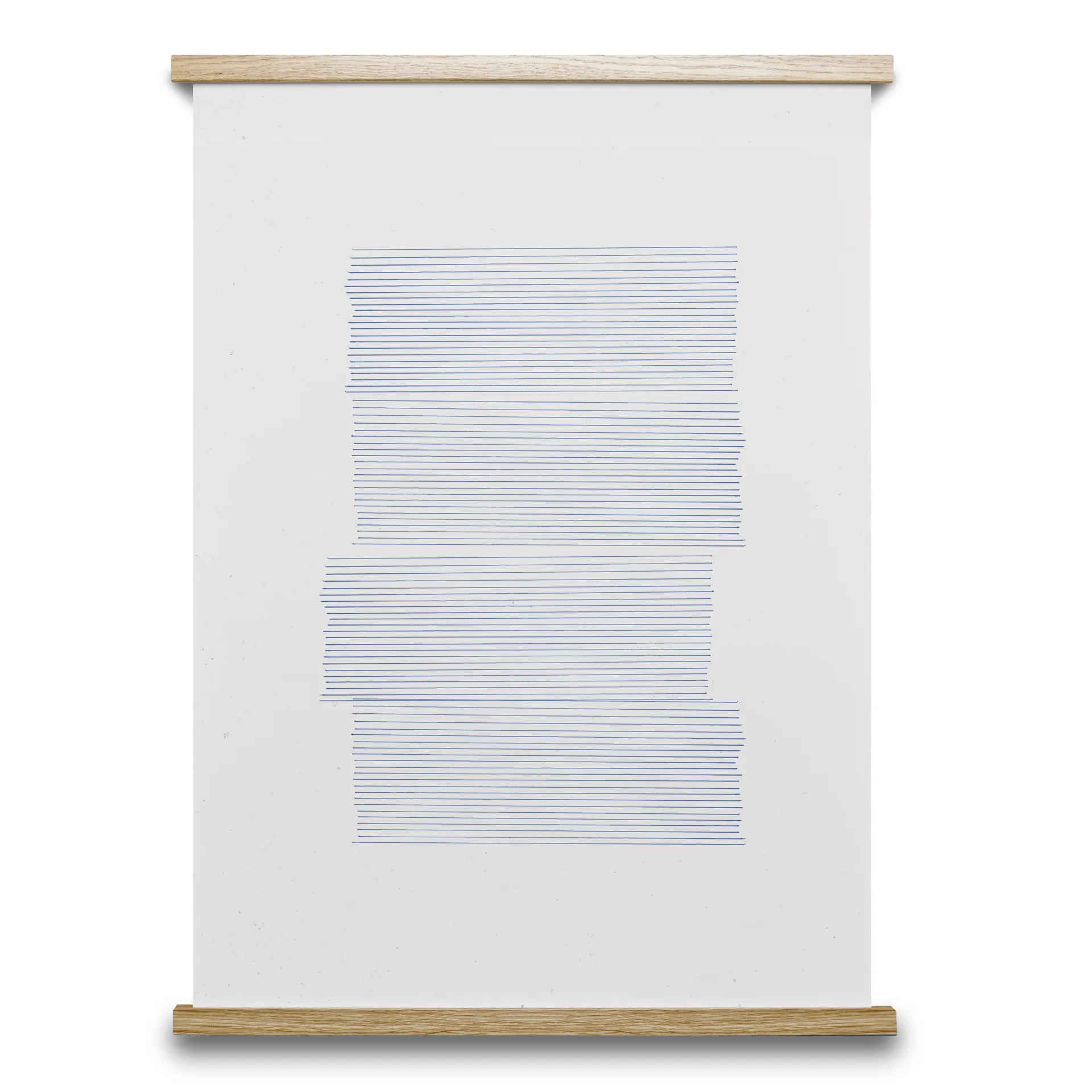 Ud i det blå 01 plakat, 70x100 cm Paper Collective