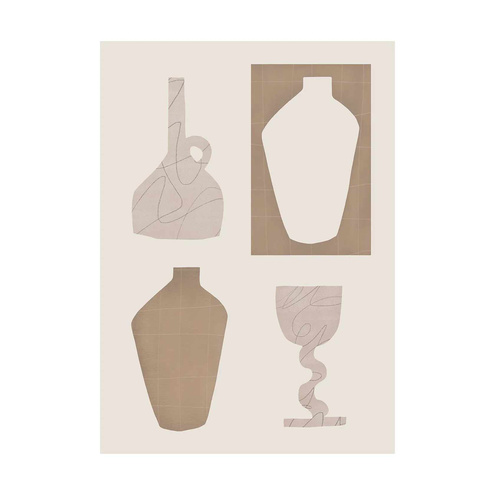 Vessel 01 plakat, 50x70 cm Paper Collective