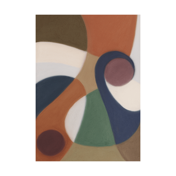 Wave plakat - 30x40 cm - Paper Collective