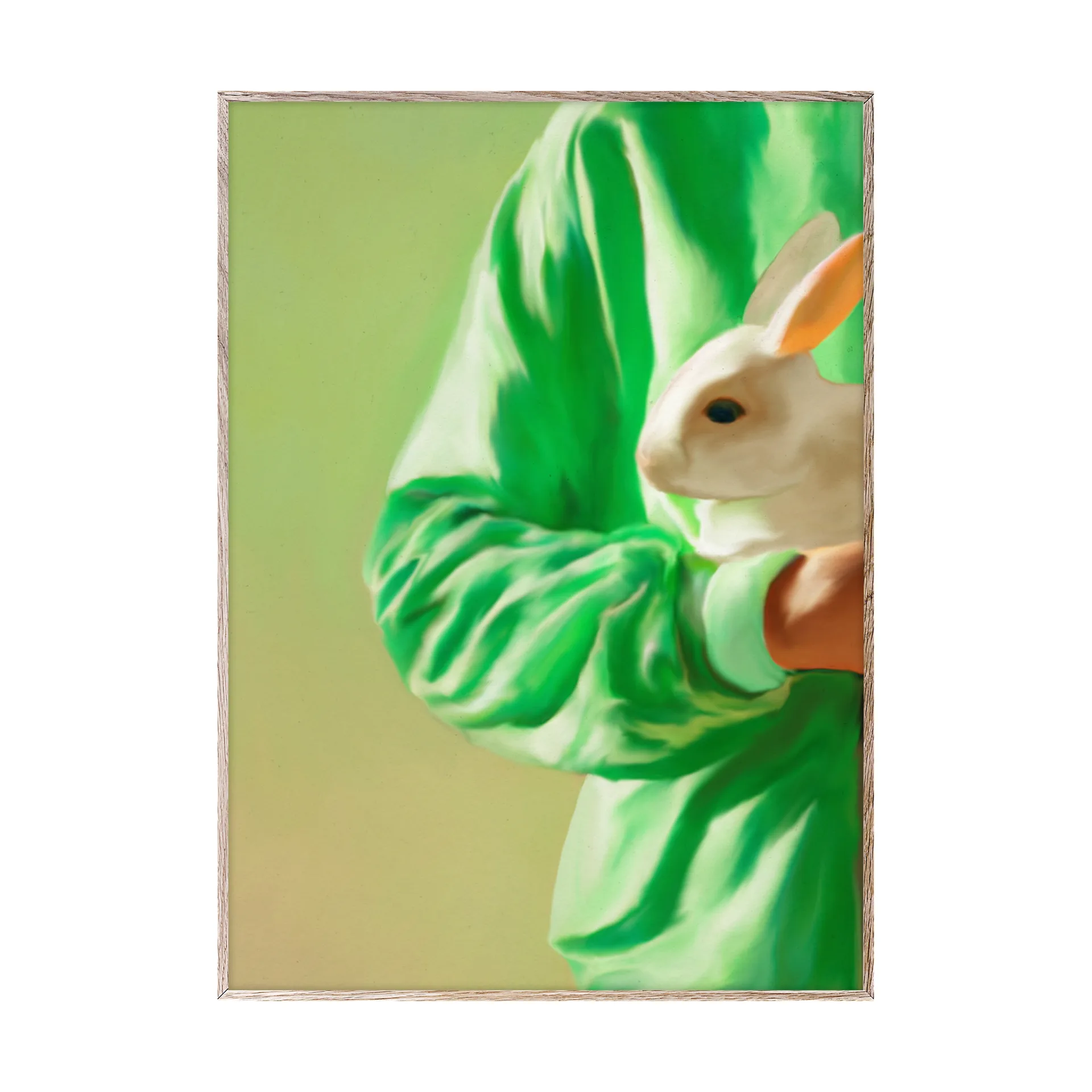 White Rabbit plakat, 30x40 cm Paper Collective