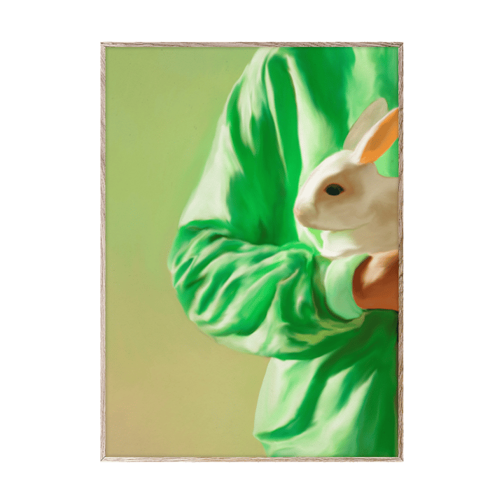 White Rabbit plakat - 30x40 cm - Paper Collective