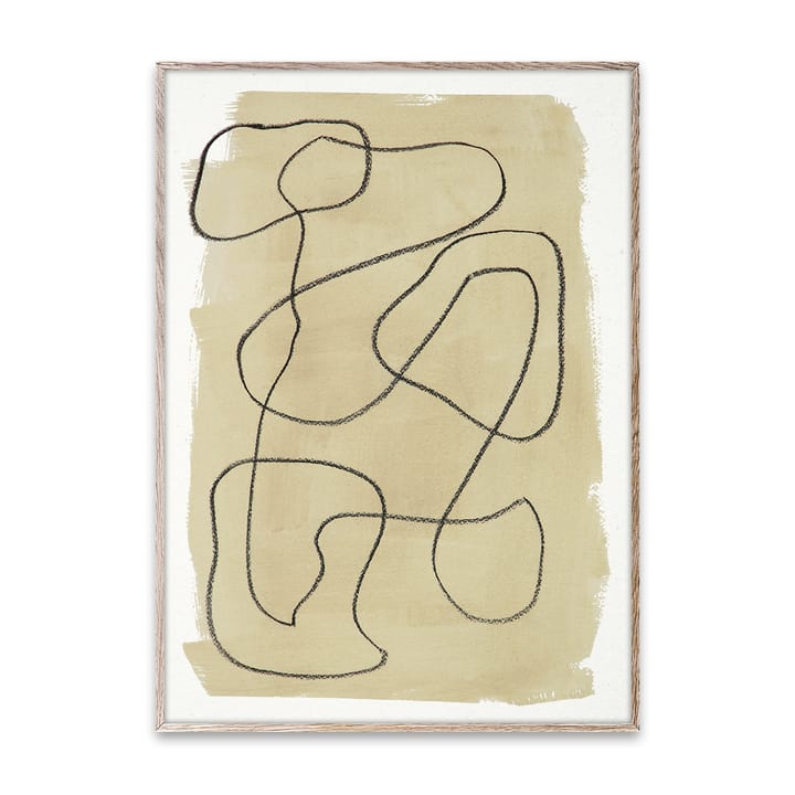 Wiggle plakat , 50x70 cm Paper Collective