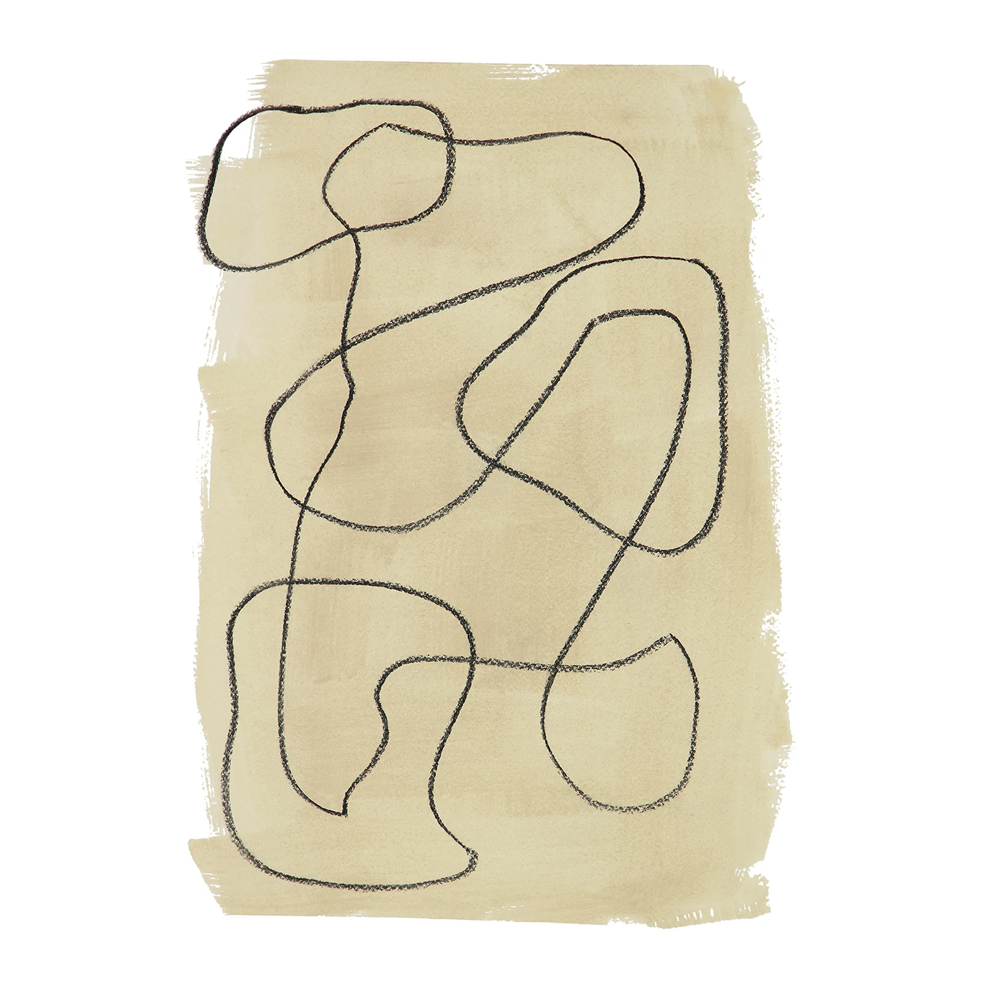 Wiggle plakat , 50x70 cm Paper Collective