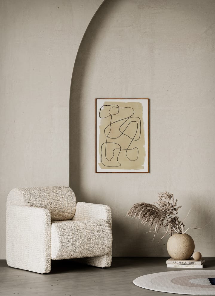 Wiggle plakat , 50x70 cm Paper Collective