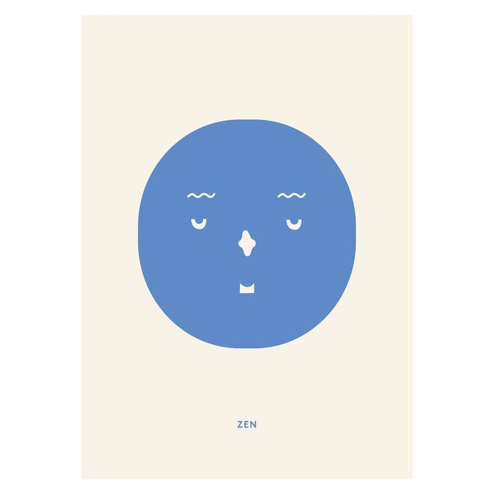 Zen Feeling plakat - 50x70 cm - Paper Collective