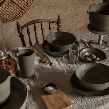 Lantliv skål pokébowl 21,5 cm - Grå - Paradisverkstaden