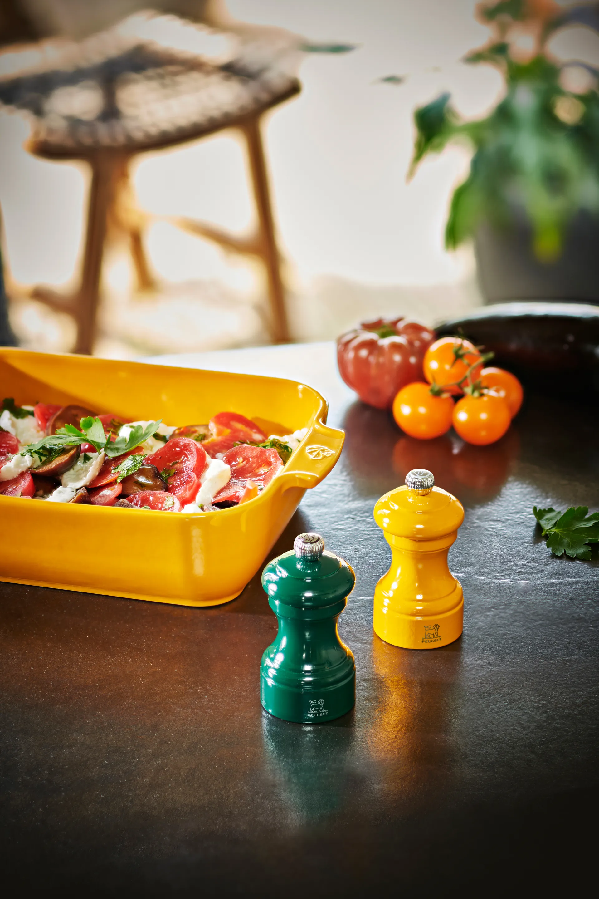 Bistrorama peberkværn 10 cm, Green Forest Peugeot