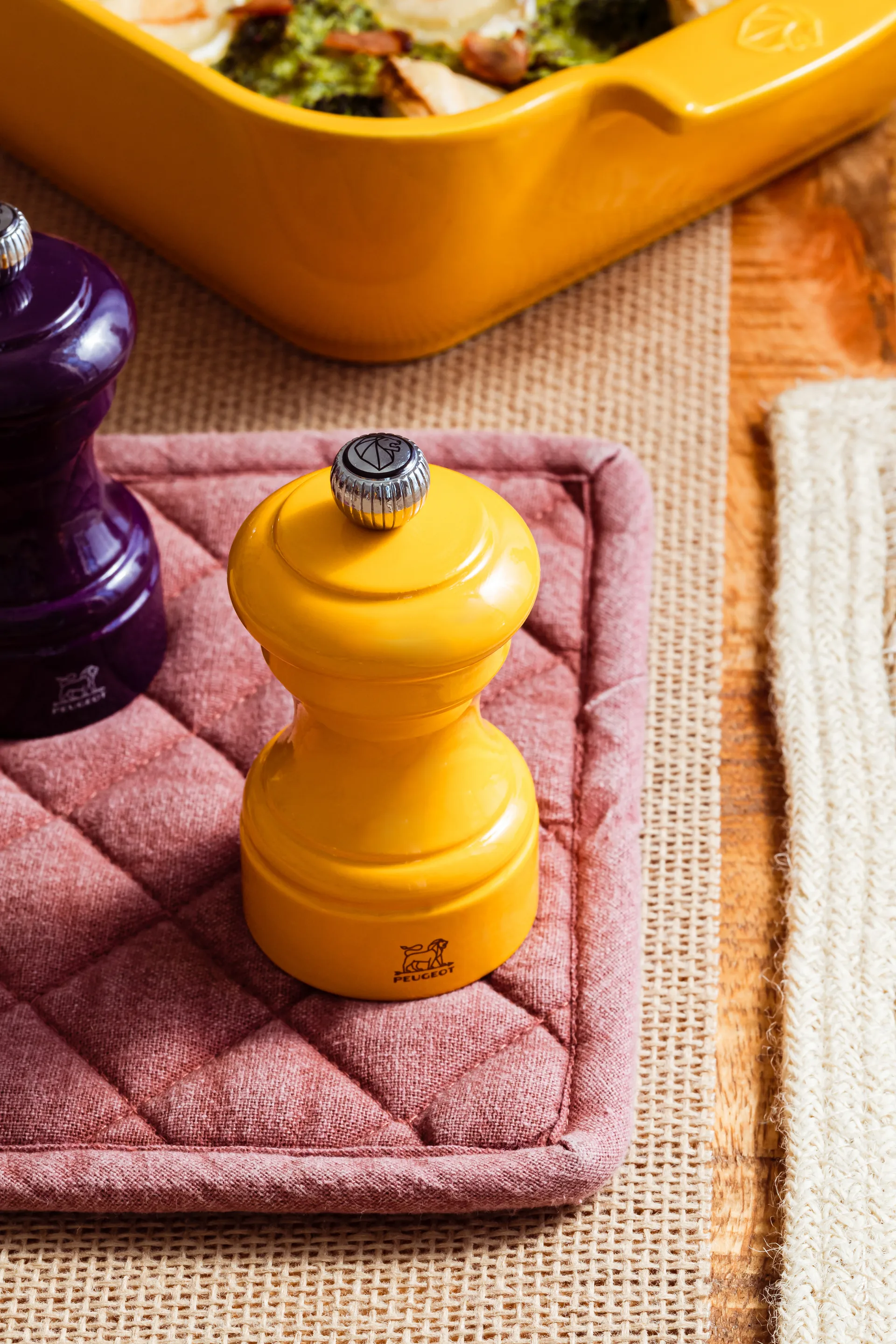 Bistrorama peberkværn 10 cm, Saffron Peugeot