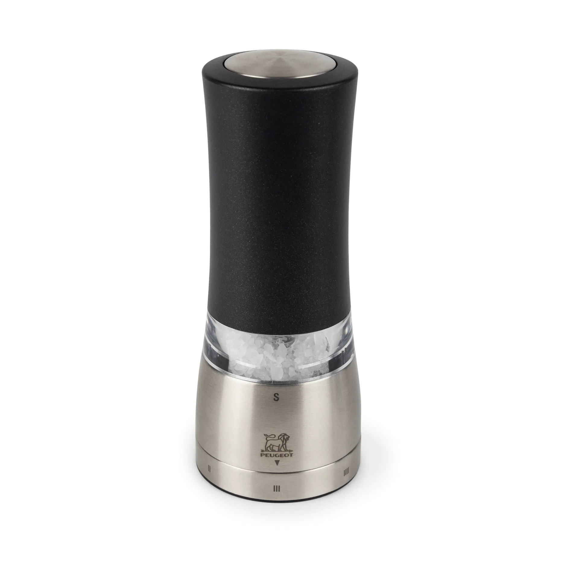 Daman elektrisk saltkværn 16 cm, Sort Peugeot