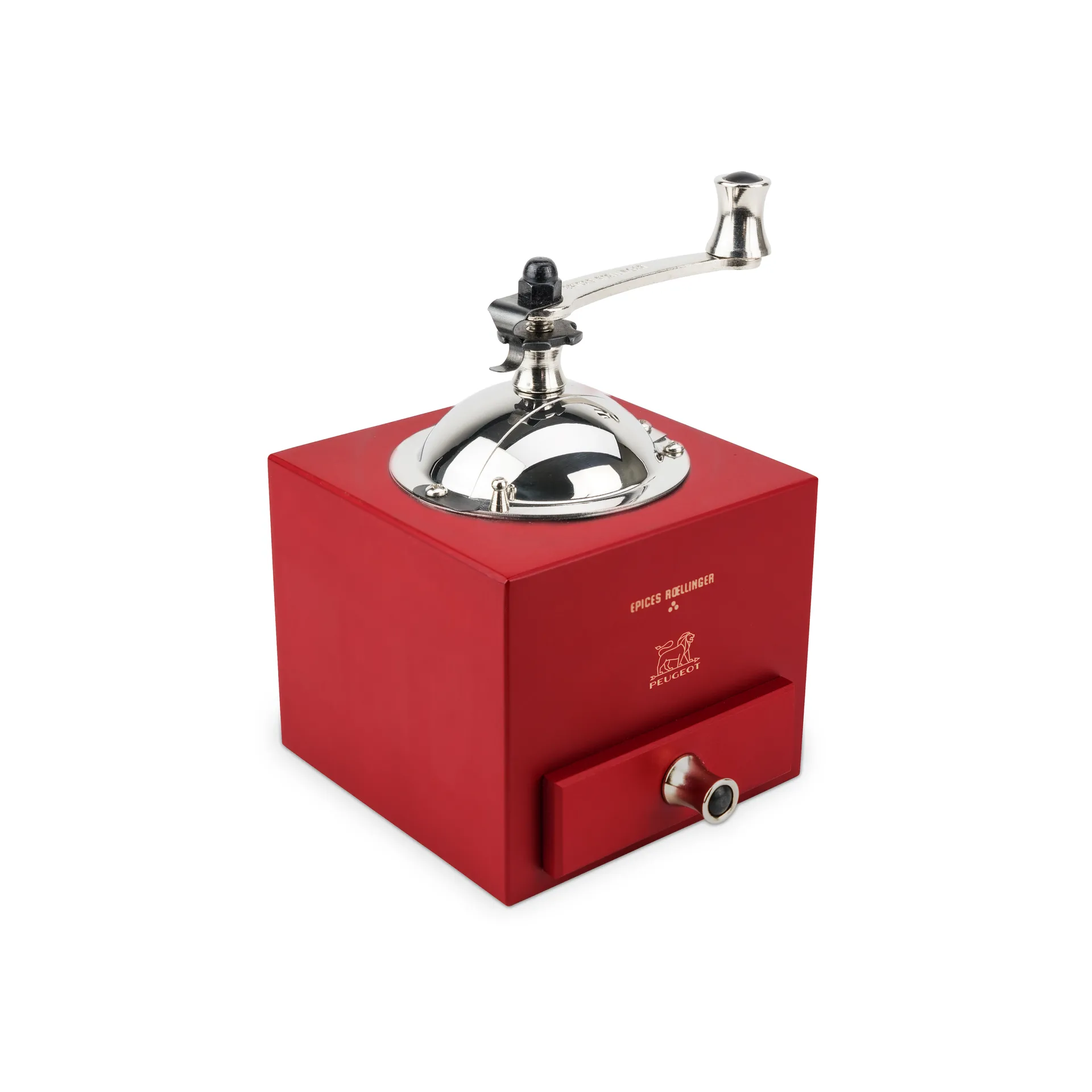 Roellinger manuel peberkværn, Rød Peugeot