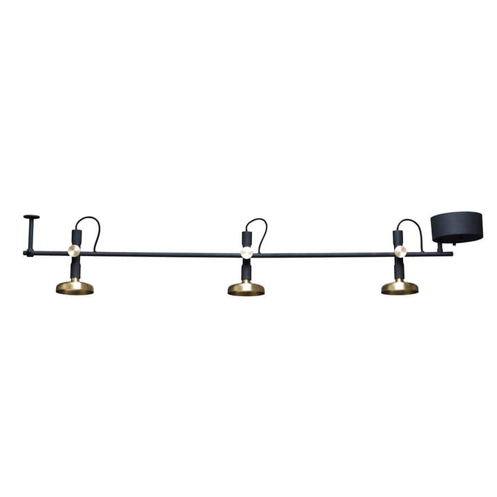 Blend 100 spot lampe, sort-messing Pholc