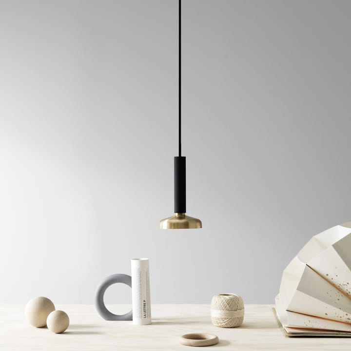 Blend 9 loftslampe, Sort/Messing Pholc