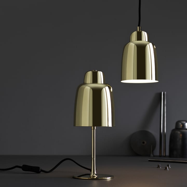 Champagne 30 bordlampe, børstet guld Pholc