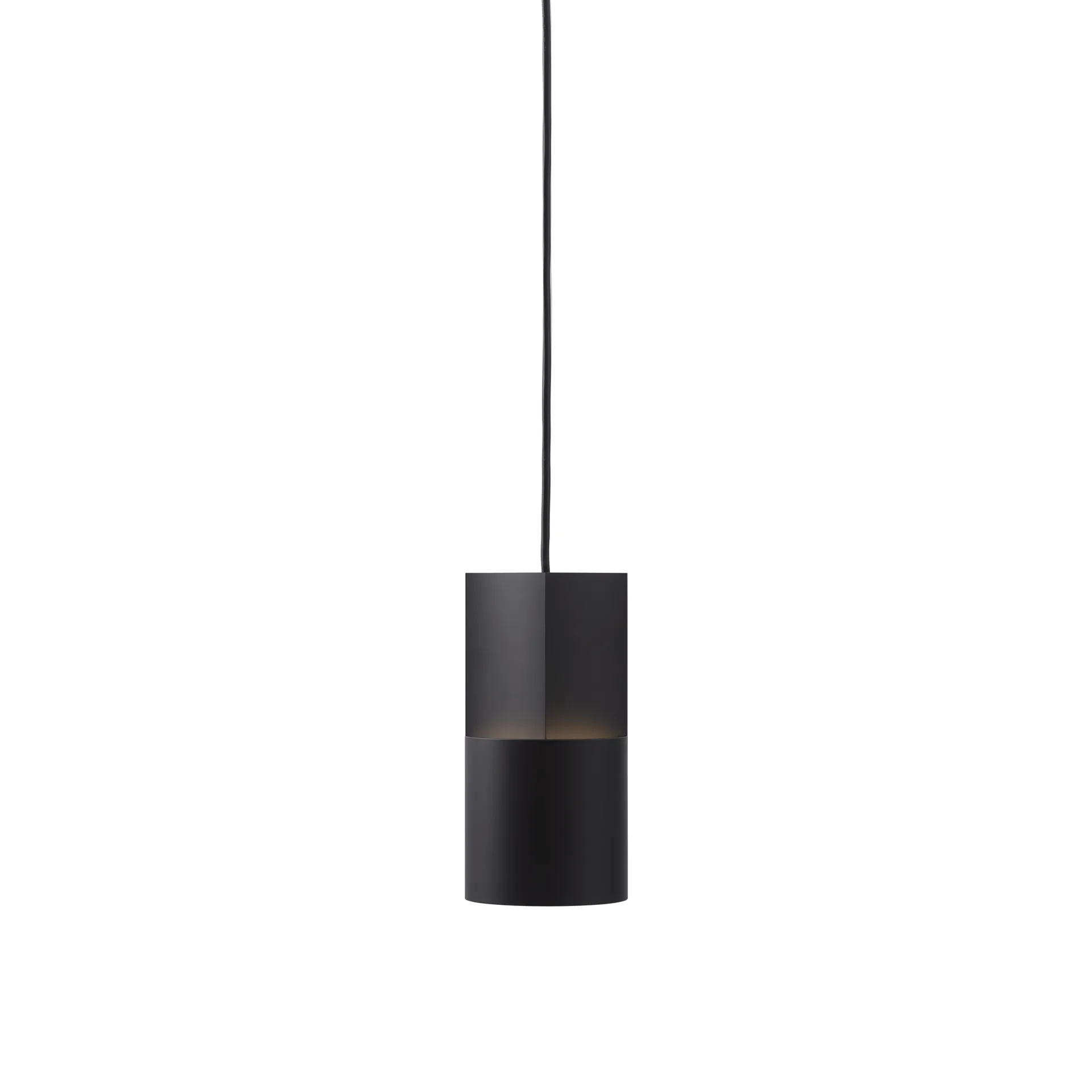 Concave 10 pendellampe, Ash (sort) Pholc
