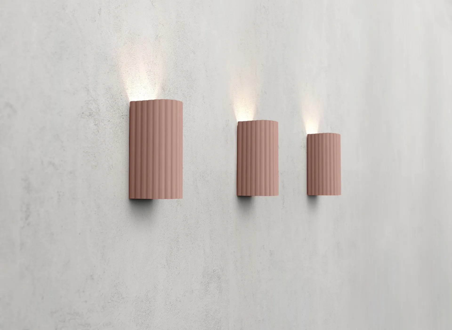 Donna 15 væglampe, Amber green Pholc