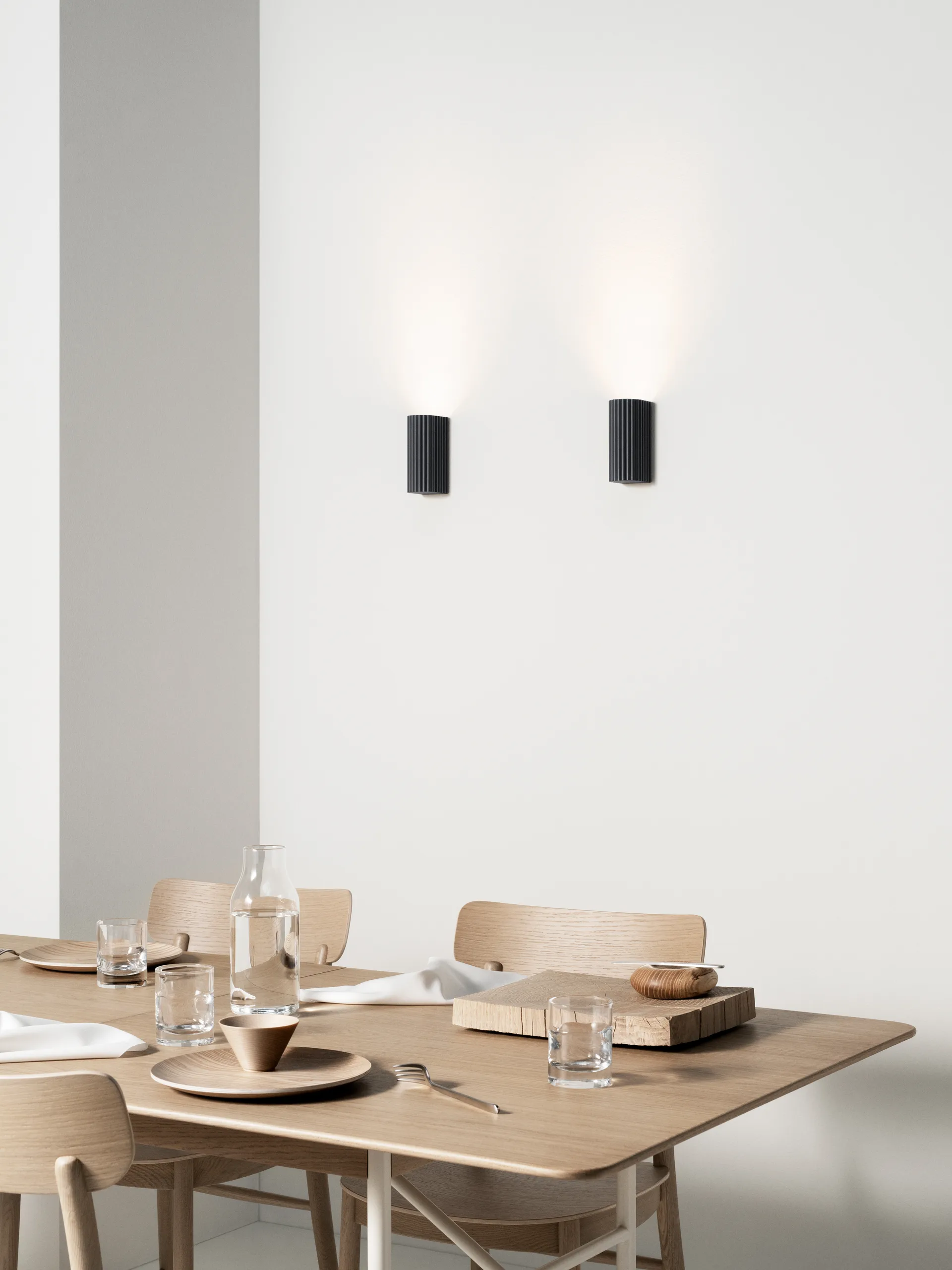 Donna 15 væglampe, Chestnut Pholc