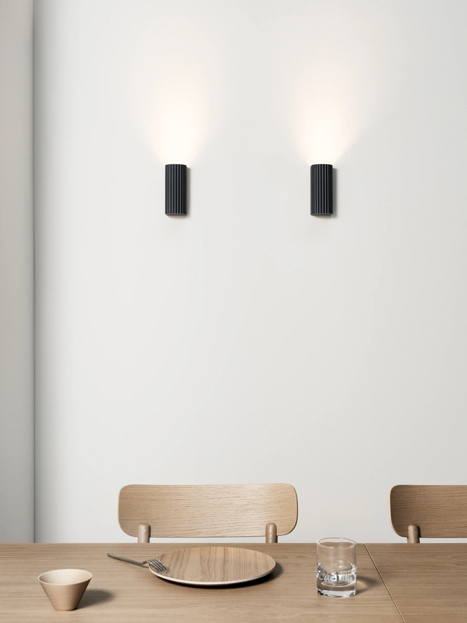 Donna 15 væglampe, Chestnut Pholc