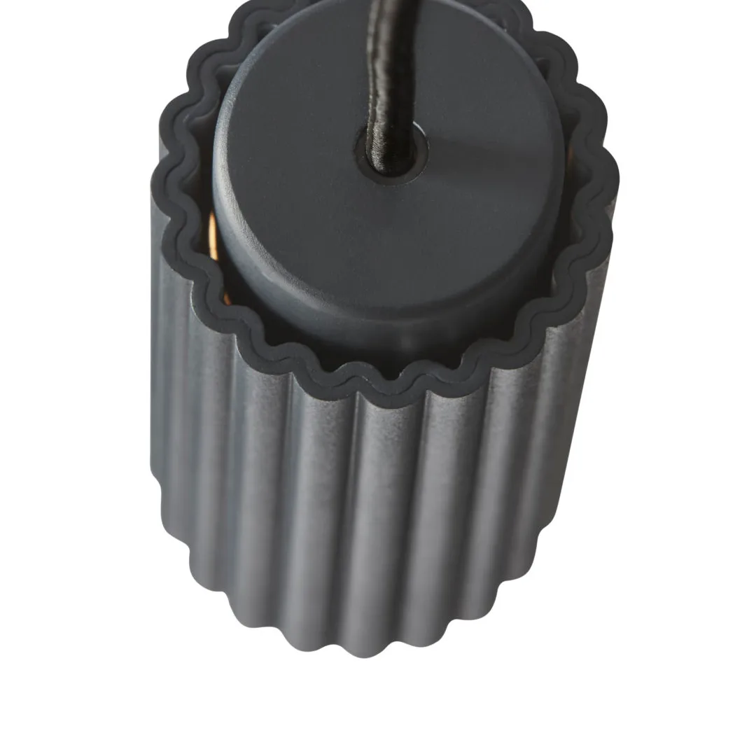 Donna 7 loftslampe GU9, Black ink Pholc