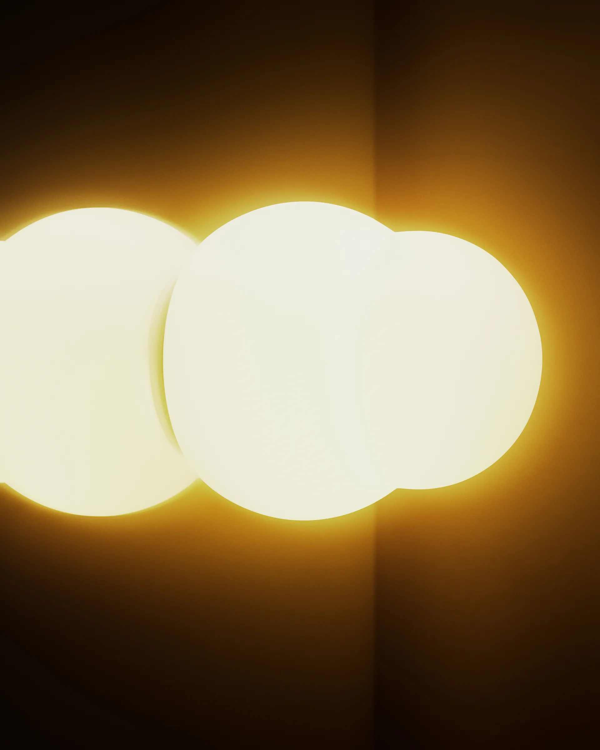 Fall 11 væglampe, Hvid Pholc