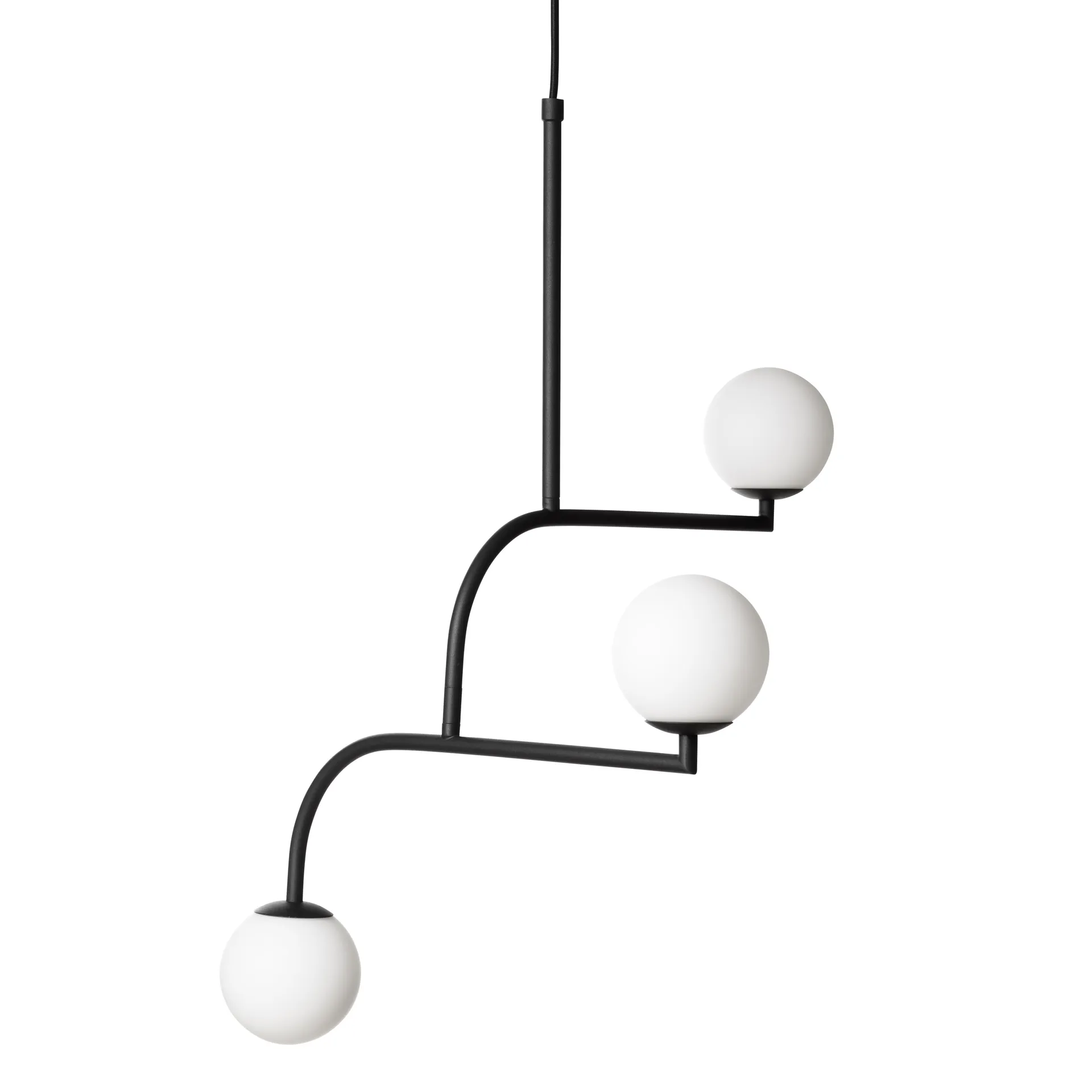 Mobil loftlampe 70, sort Pholc
