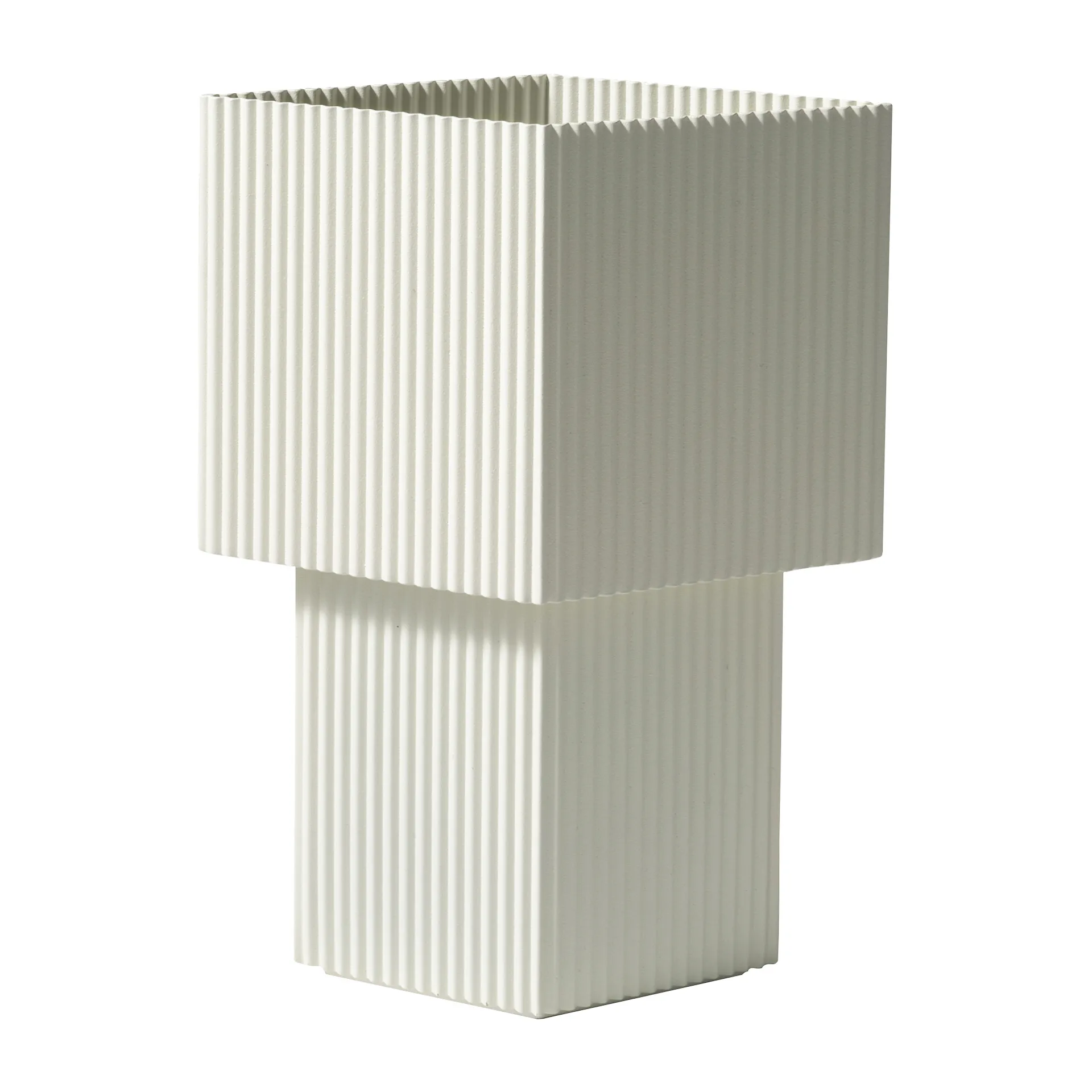 Romb Mini portable bordlampe 19 cm, Bomuld Pholc