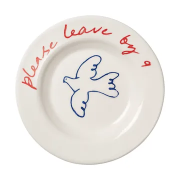 Bird Tapas tallerken - Blue, 15 cm - Pick a Poppy