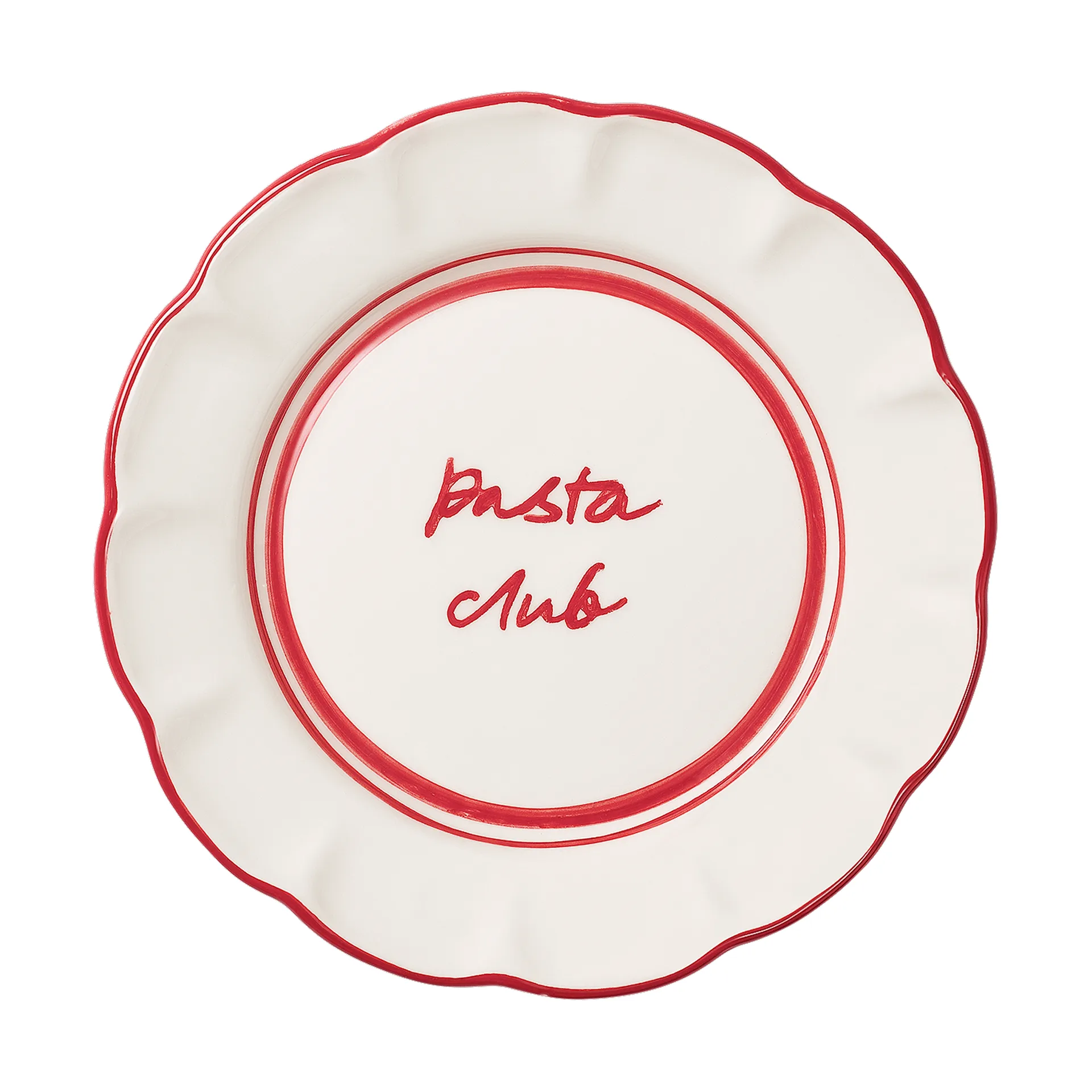 Bistro salattallerken, Red, 21,5 cm Pick a Poppy