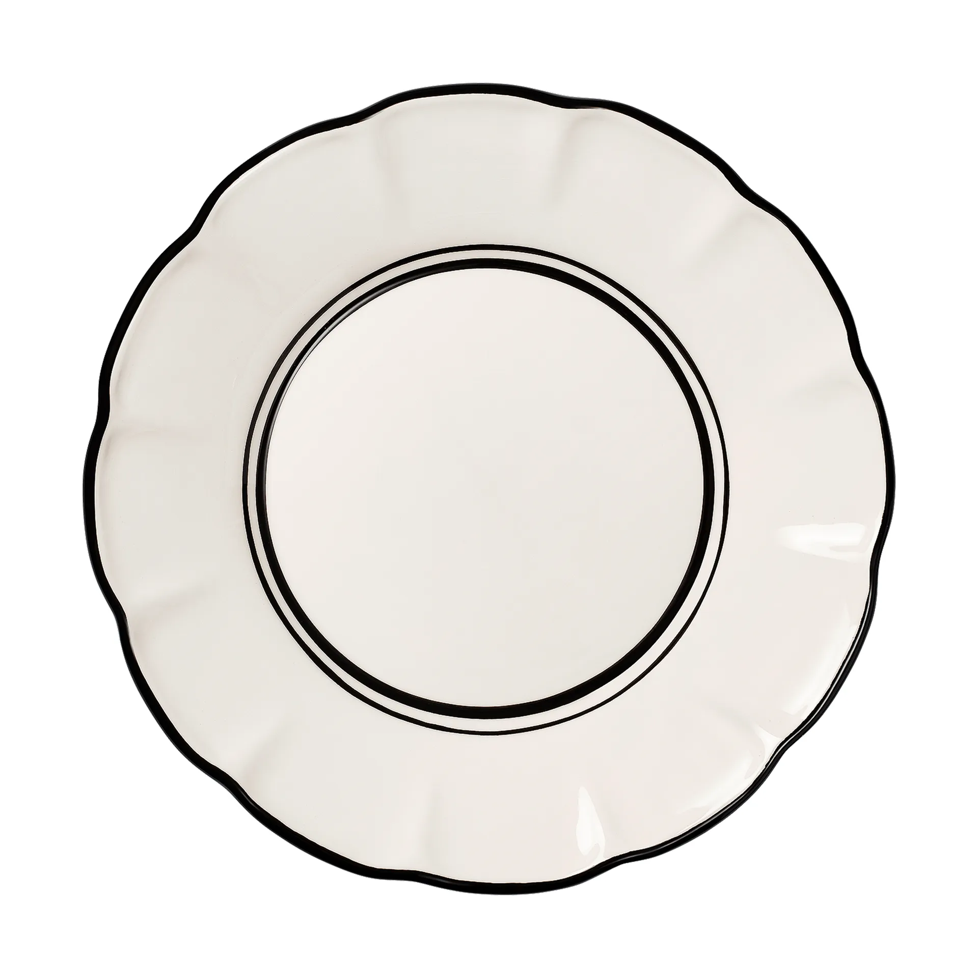 Bistro tallerken, Black, 28 cm Pick a Poppy