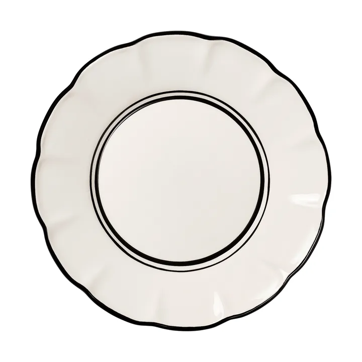 Bistro tallerken - Black, 28 cm - Pick a Poppy