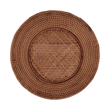 Classic Rattan bordskåner - Dark Brown, 33 cm - Pick a Poppy