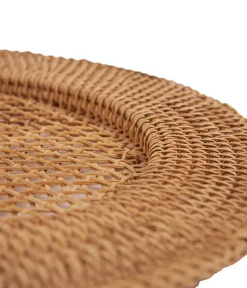 Classic Rattan bordskåner - Natural, 33 cm - Pick a Poppy