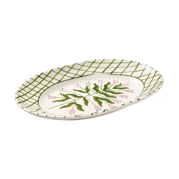 Madelen Möllard Tulip serveringsfad - Green, 38,5 cm - Pick a Poppy